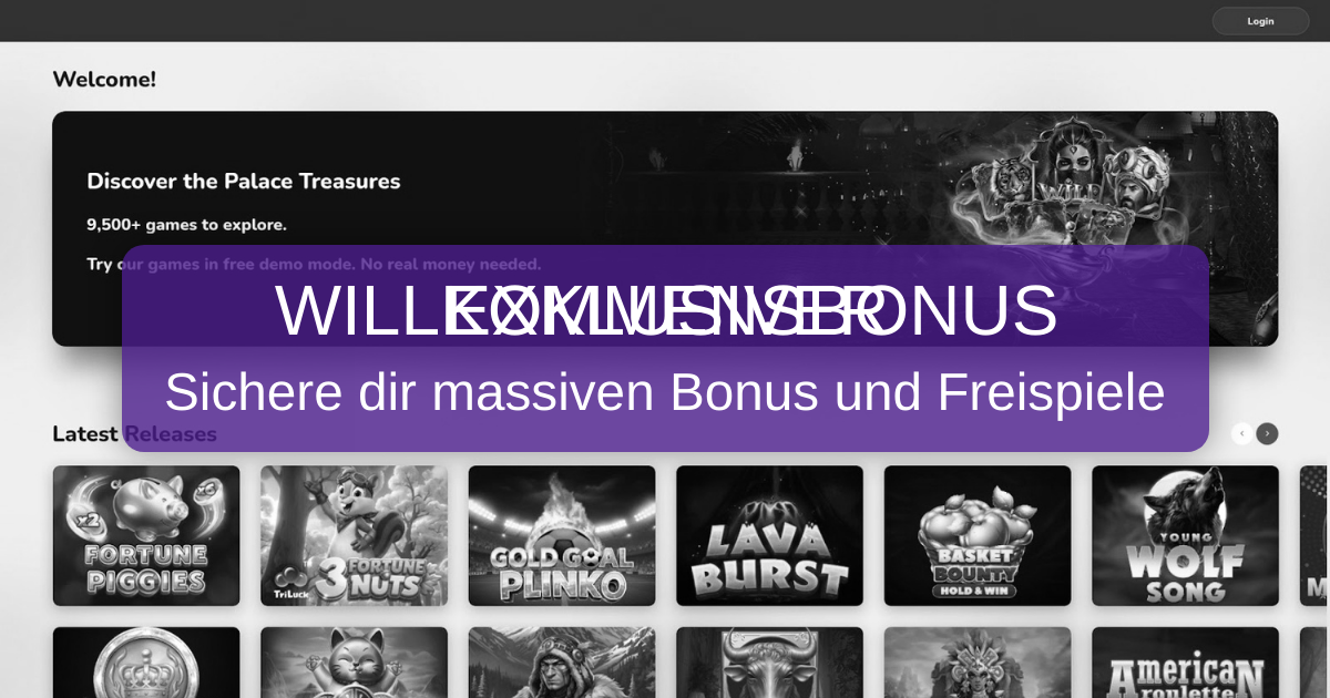 Wild Sultan Casino welcome bonus